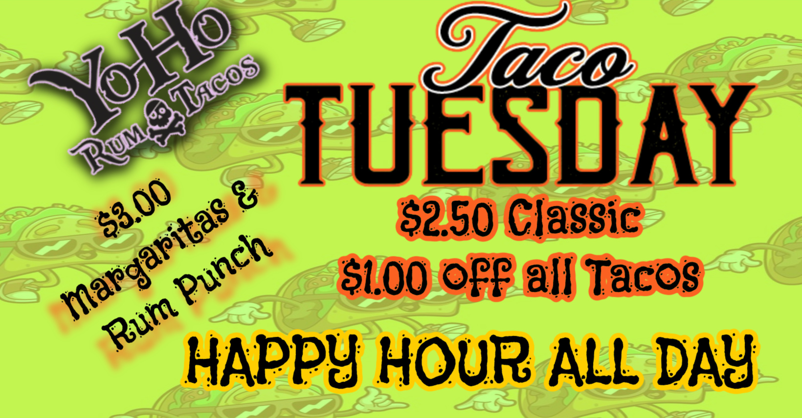 Taco Tuesdays at Yoho