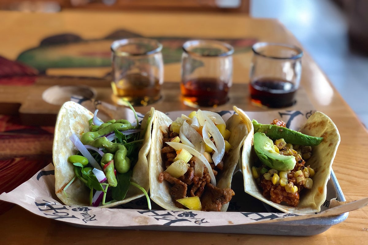 Tacos with Rum